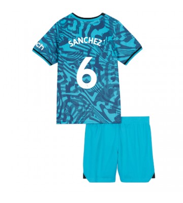 Tottenham Hotspur Davinson Sanchez #6 Tredjedraktsett Barn 2022-23 Kortermet (+ Korte bukser)
